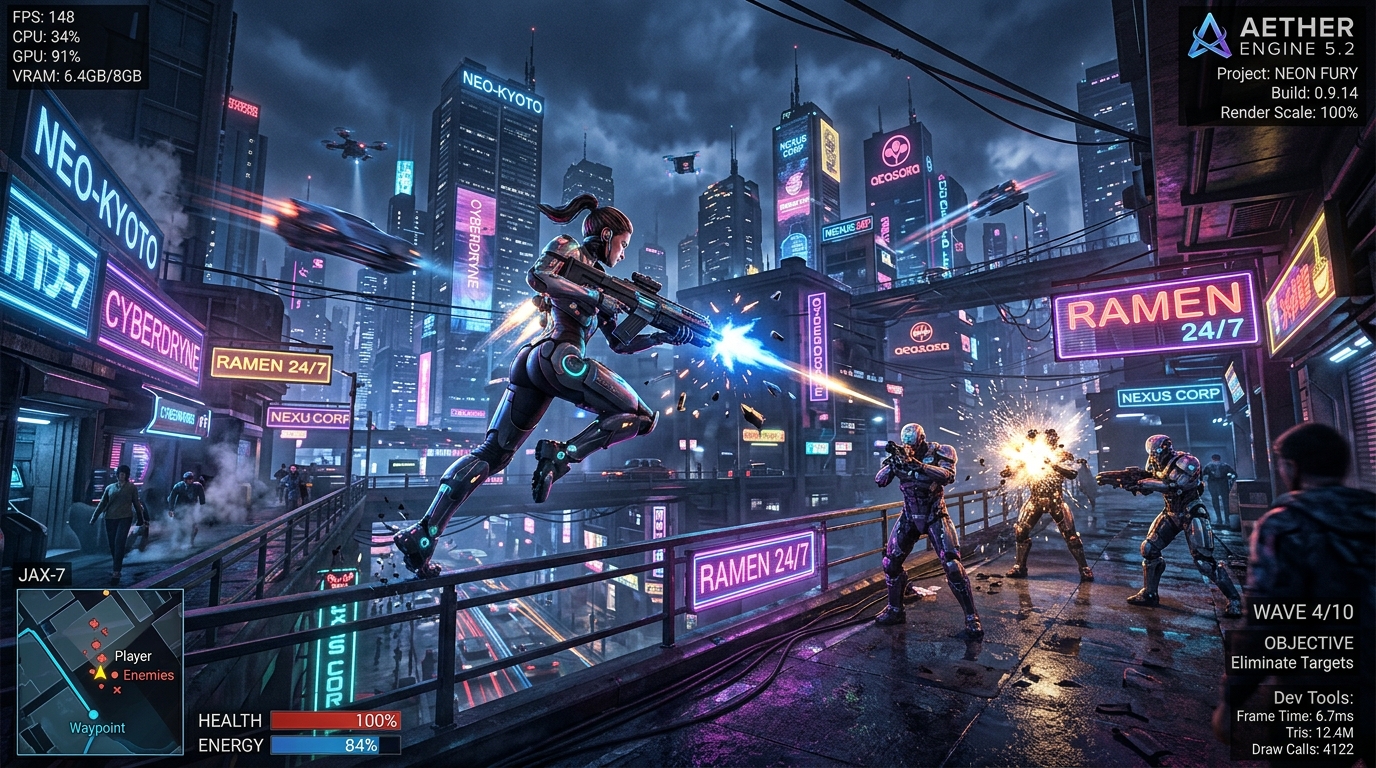 MoonKing Gaming Labs 3D Engine